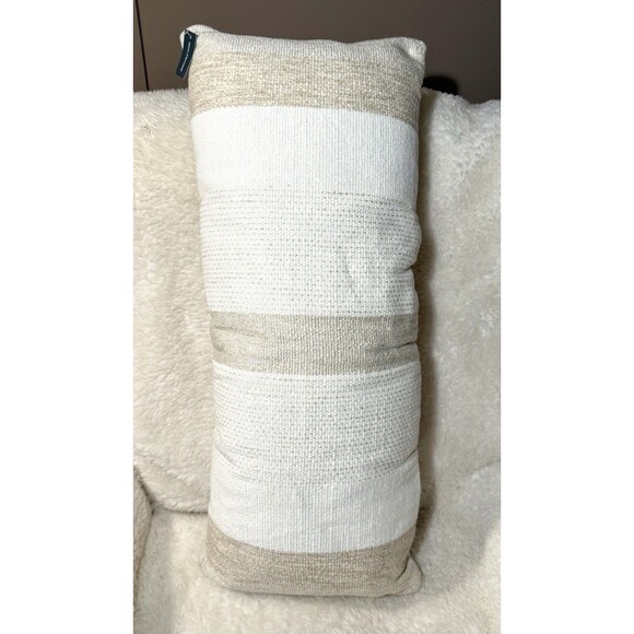 Oversized Woven Lumbar Throw Pillow Cream/Neutral - Threshold Studio McGee NEW - Picture 5 of 7